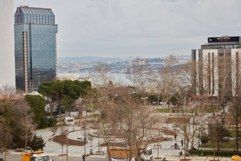 איסטמבול Taksim Square Apartment, Great View, Luxury מראה חיצוני תמונה